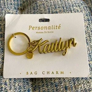 Marina De Buchi Other Marina De Buchi Personalite Bag Charm Keyring Kaitlyn Poshmark
